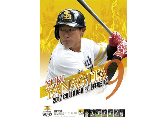 楽天ブックス 壁掛 柳田悠岐 福岡ソフトバンクホークス 17年 カレンダー 本 楽天ブックス 壁掛 柳田悠岐 福岡ソフトバンクホークス 17年 カレンダー 本